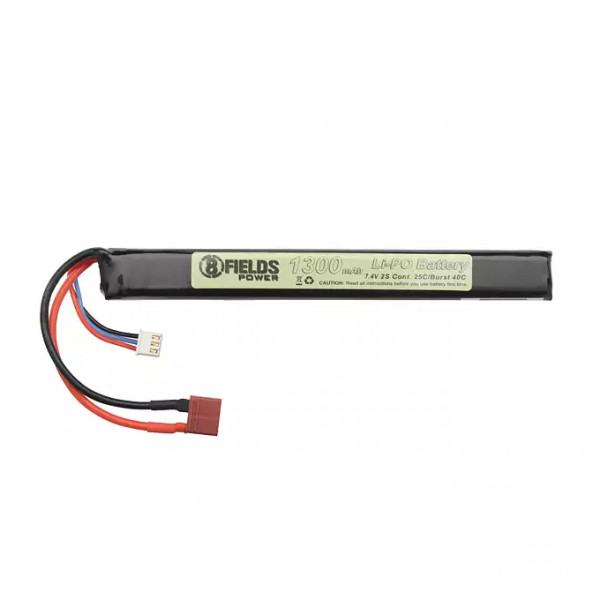 АКБ Li-Po 1300mAh 7.4V 25/40C [8FIELDS]